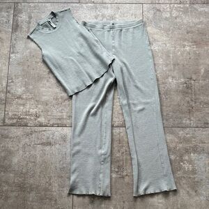 Skims Waffle Lounge Set